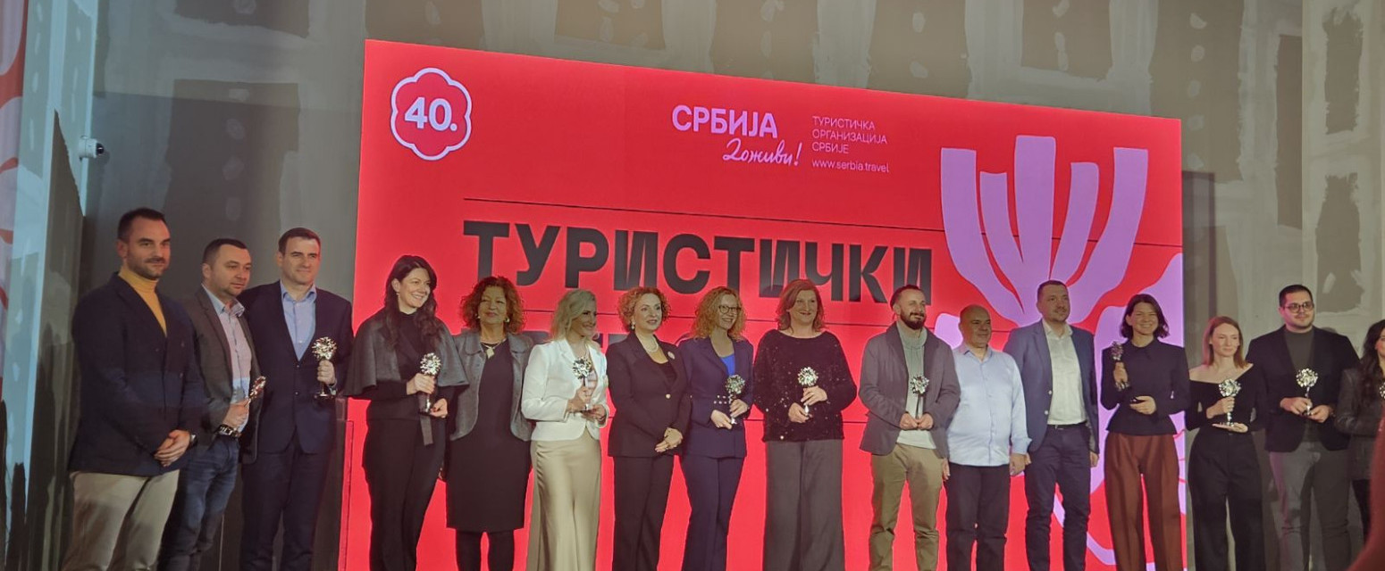 Dodeljene nagrade "Turistički cvet" najboljima u turizmu Srbije za 2025: Publika izabrala