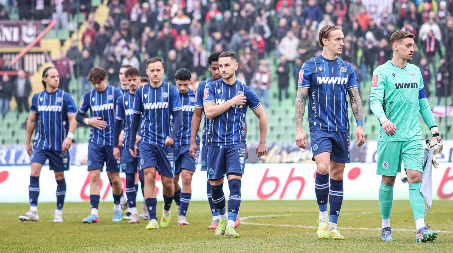 Nezadovoljstvo u Sarajevu – "manijaci" skinuli igrače