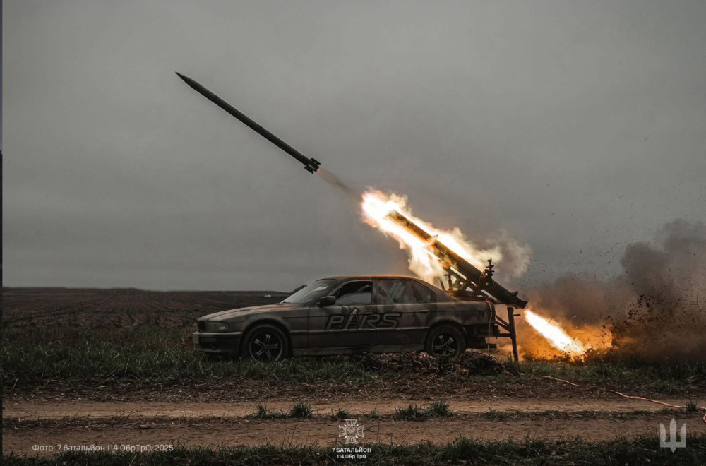 Ukrajinci pretvorili BMW Serije 7 u lanser raketa FOTO/VIDEO