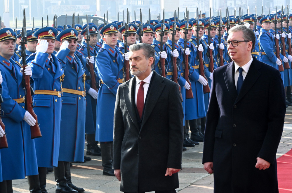 Vučić se sastao sa Kavelašvilijem; Svečana ceremonija za predsednika Gruzije ispred Palate Srbija FOTO/VIDEO