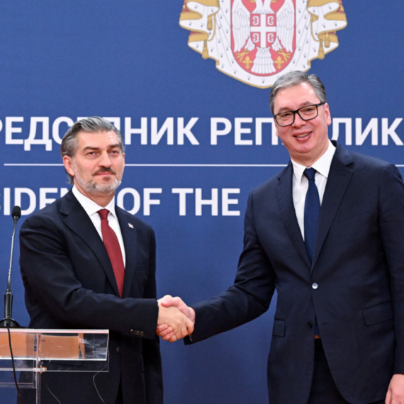 Vučić: "Gruzija će uvek moći da računa na srpski glas"; Kavelašvili: "Zahvalni smo na vašoj podršci" FOTO