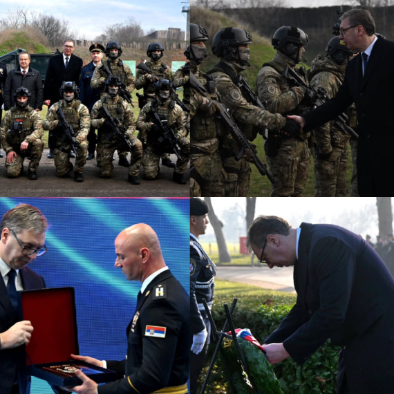 Vučić dobio priznanje od SAJ-a i poručio: Vi ste glava svake države FOTO/VIDEO