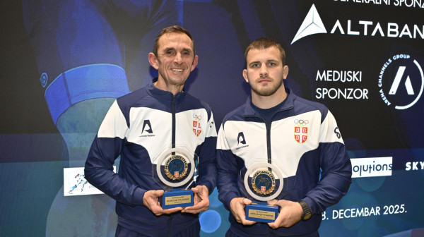 Priznanje za jedinog sportistu koji je Srbiji ove godine doneo zlato