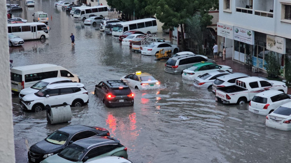 Dubai submerged under water; Worst floods in the last 76 years PHOTO/VIDEO