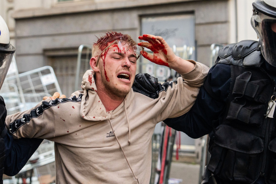 Brisel totalno polupan FOTO/VIDEO