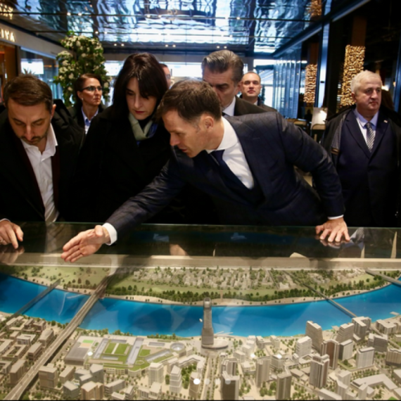 Mali obišao Beograd na vodi sa Kavelašvilijem: "Simbol napretka Srbije"