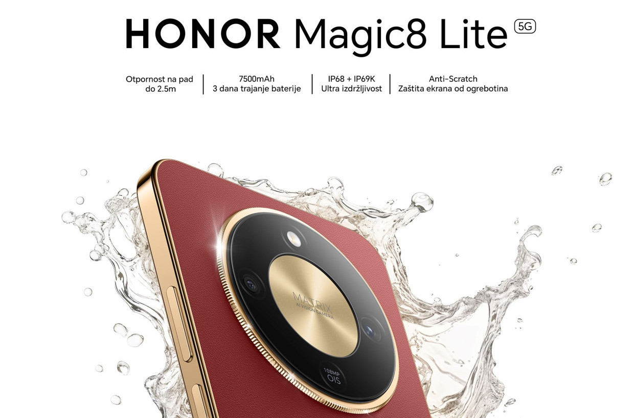 Ultra-izdržljivost Honor Magic8 Lite: Honor objavio snimak ekstremnog testiranja