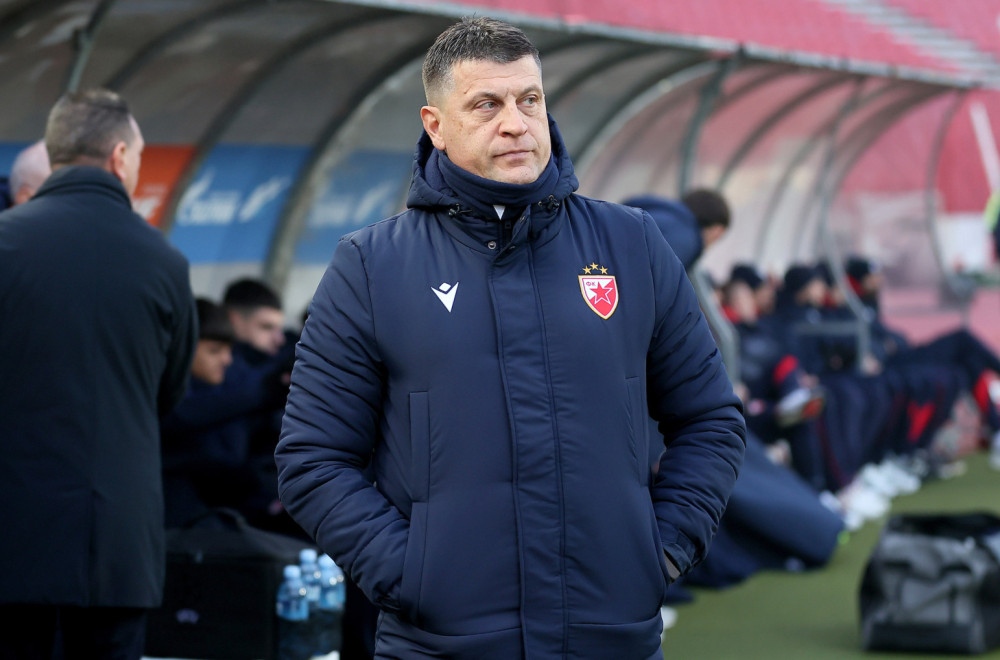 Zvezda se saopštenjem oprostila od Milojevića