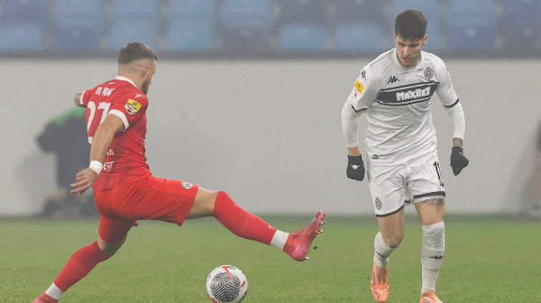 Partizan umalo da primi gol u prvom minutu