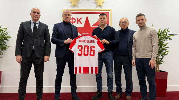 Zvezda se oprostila od Milojevića