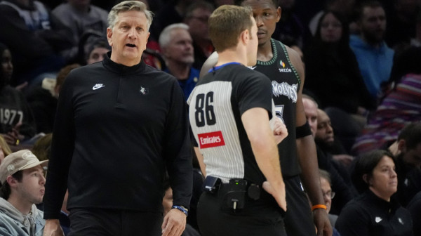 NBA liga kaznila trenera Minesote