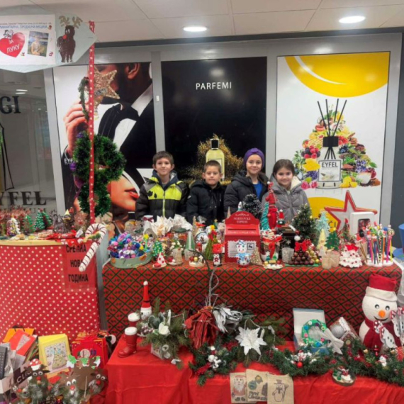 Ponovo pokazali da imaju veliko srce: Osnovci iz Preljine organizovali novogodišnju izložbu FOTO