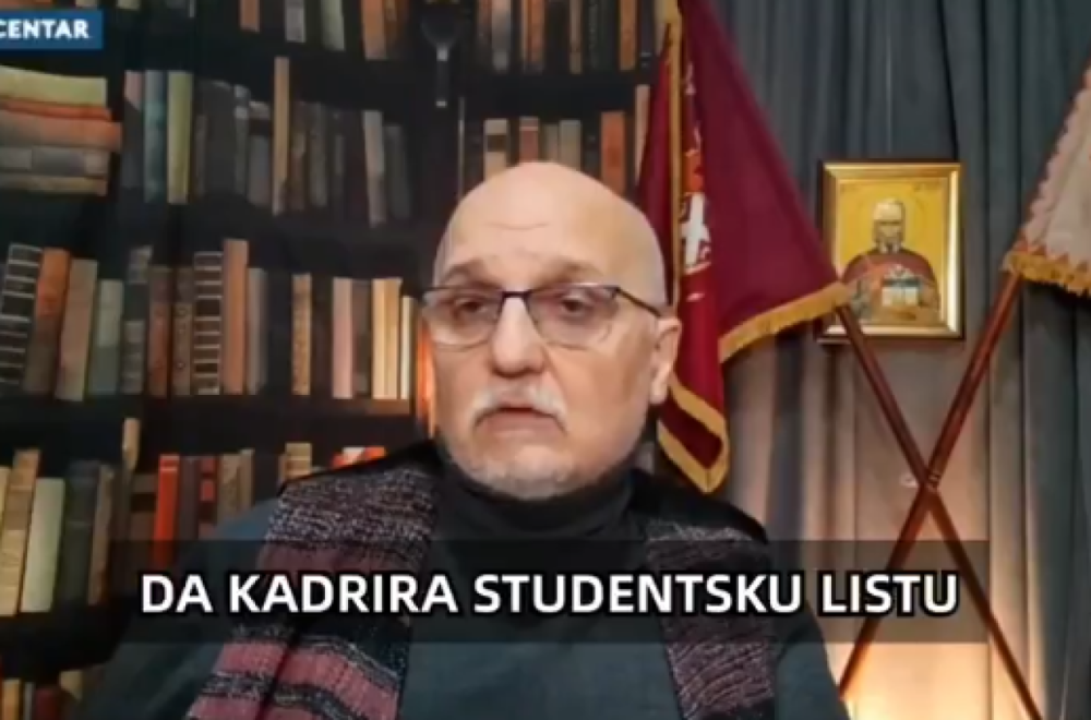 Zlatanović: Tomanović kadrira studentsku listu; Pajtić ubacuje svoje ljude, zato ga N1 i Nova forsiraju VIDEO