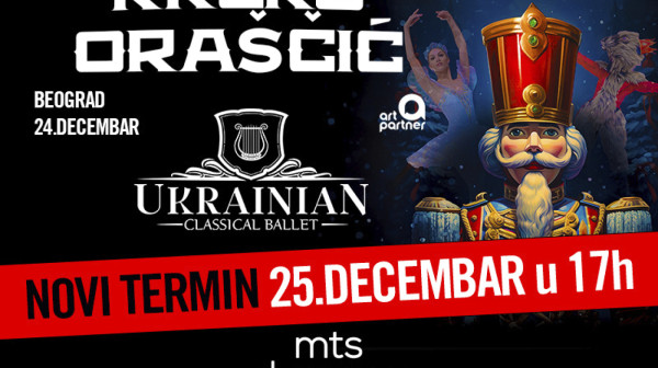 Veliko interesovanje za balet "Krcko Oraščić": Otvoren još jedan termin 25. decembra