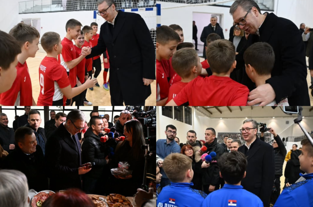 Vučić u Putincima: Ispunili smo obećanje; Ponosan sam na sve ono što smo u Sremu uradili FOTO