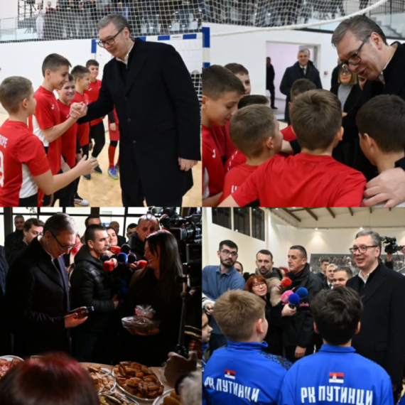 Vučić u Putincima: Ispunili smo obećanje; Ponosan sam na sve ono što smo u Sremu uradili FOTO