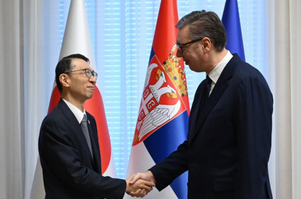 Vučić primio u oproštajnu posetu ambasadora Japana: Uveren sam da ćemo nastaviti da gradimo odnose FOTO