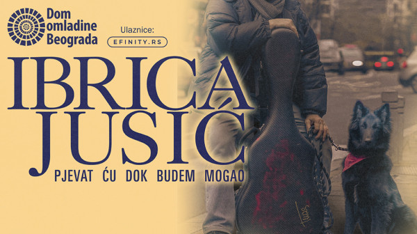 Ibrica Jusić u Domu omladine: Zakazan još jedan koncert