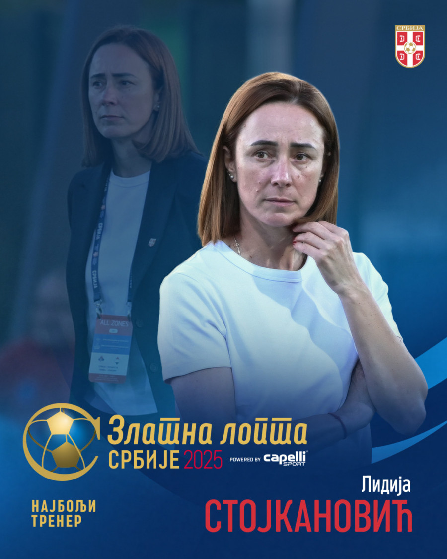 FSS prvi put dodelio ženskom treneru zlatnu loptu