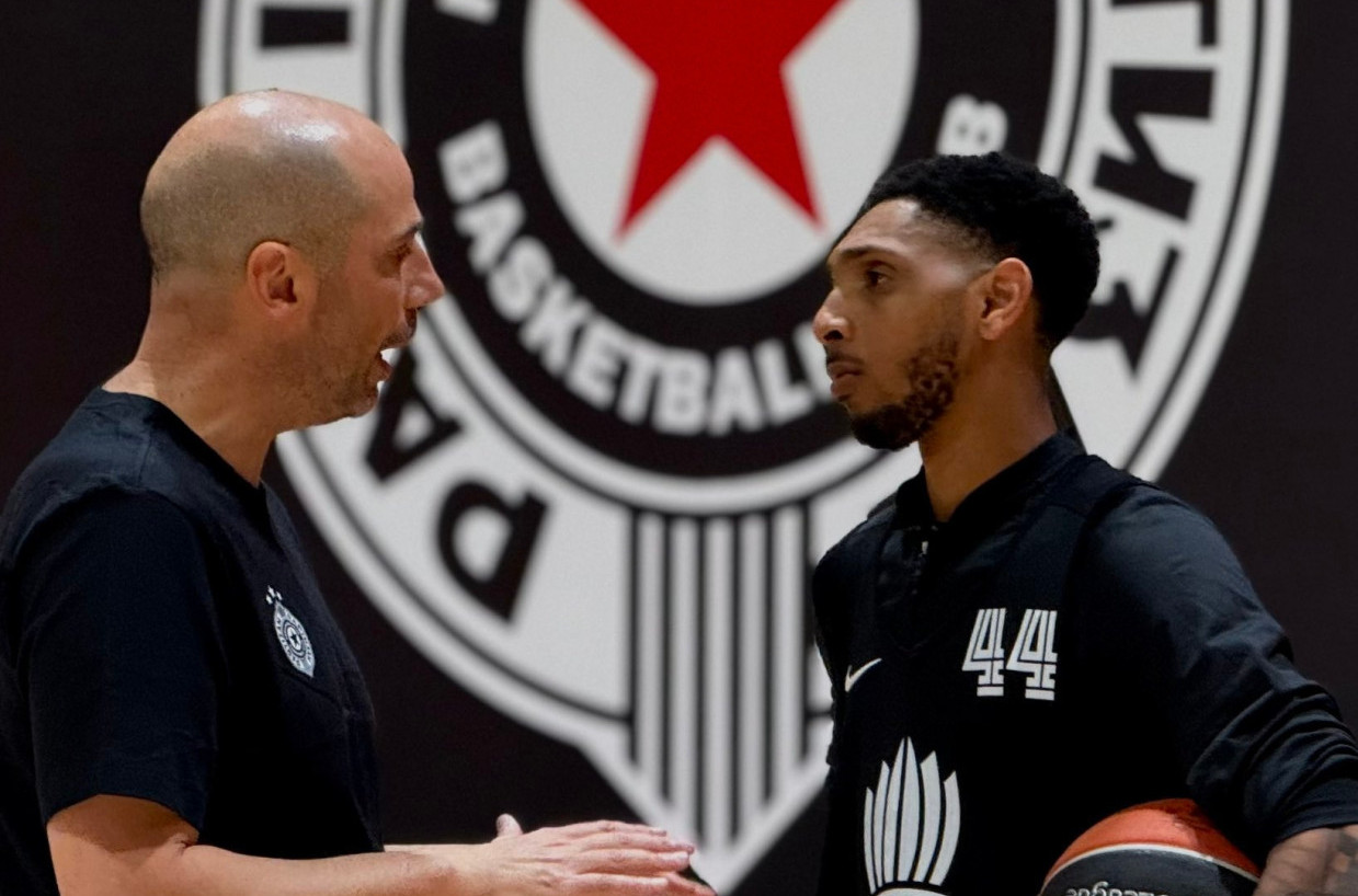 Prvi trening Penjaroje i Pejna sa Partizanom FOTO