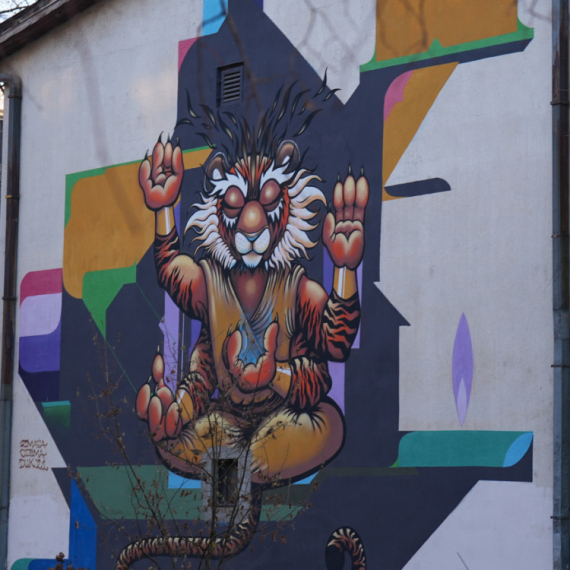 Svi se okreću i zastaju da ih vide: Evo kako je Čačak postao grad murala FOTO