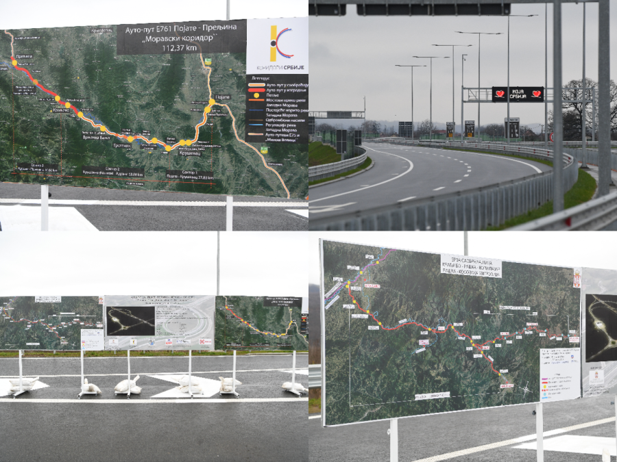 Vučić gradi najviše u istoriji: Moravski koridor je prvi digitalni auto-put i nova kičma centralne Srbije FOTO