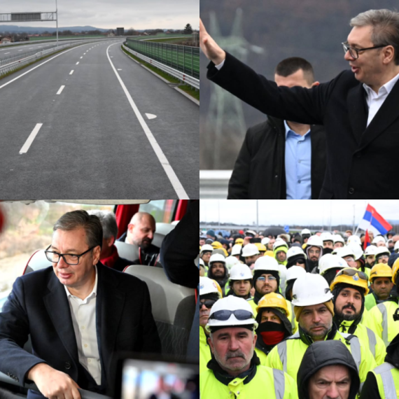 Otvara se nova deonica auto-puta; Vučić: Ceo Moravski koridor gotov do septembra 2026. FOTO/VIDEO