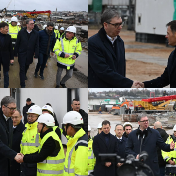 Vučić o novom Savskom mostu: Omogućiće lakši saobraćaj, biće tiši, moderniji i lepši FOTO/VIDEO