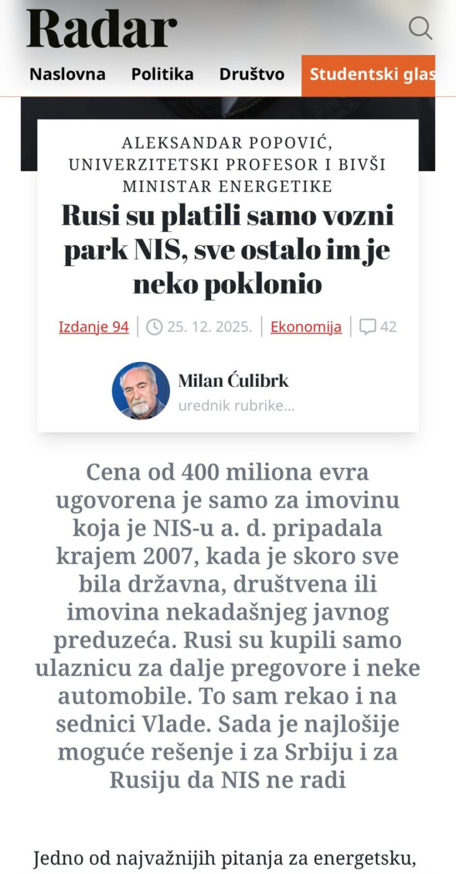 Masovno pranje ruku od prodaje NIS-a: Ispašće da nikada nisu bili na vlasti, ministri, pregovarači FOTO