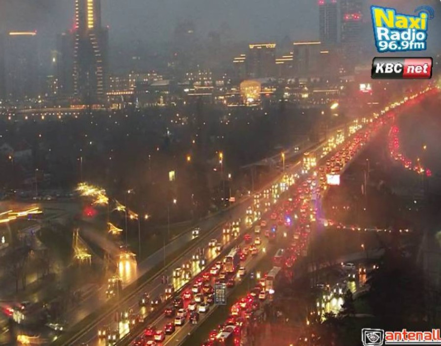 Kolaps u Beogradu – kolone su nepregledne FOTO/VIDEO