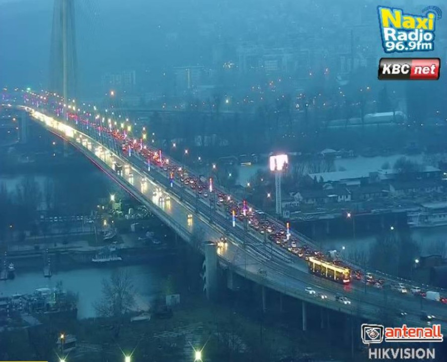 Kolaps u Beogradu – kolone su nepregledne FOTO/VIDEO