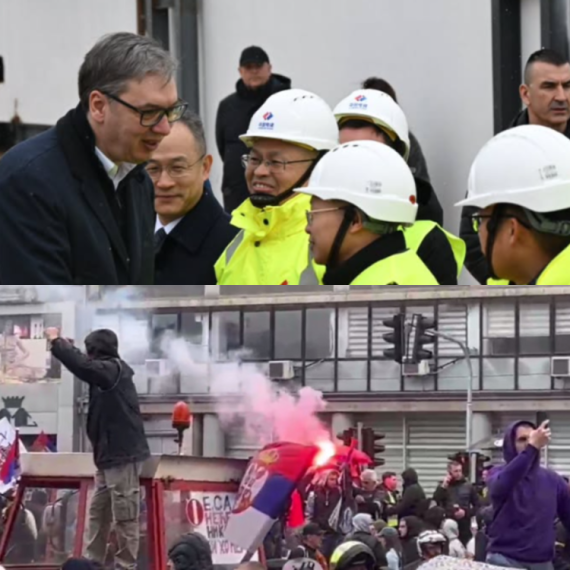 Dve vizije države: Blokaderima cilj zaustavljanje Srbije; Vučićeva politika usmerena ka izgradnji, radu