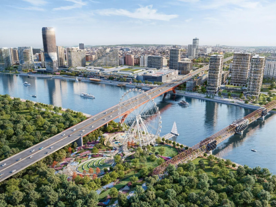 Panoramski točak Beogradsko oko nova atrakcija pred EXPO FOTO