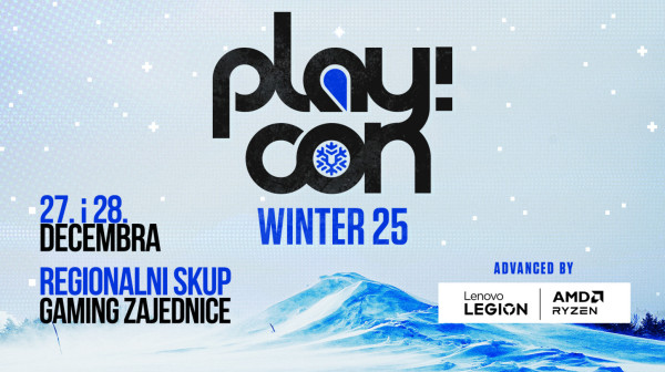 Play!Con Winter 2025: Vikend predavanja sa game developerima iz Srbije i regiona