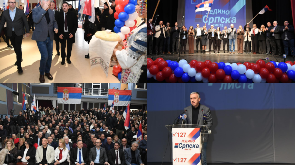 Konvencija Srpske liste u Gračanici; Elek: 28. decembra pobeđuju srpski narod i Srpska lista FOTO