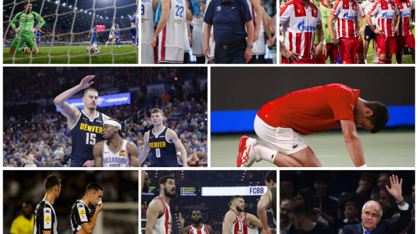 Događaji koje želimo da zaboravimo – od Albanije i Finske, Đokovića i Jokića, preko "teških" klupskih poraza