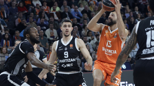 Partizan napravio ogroman pomak, ali nedovoljan za prekid crne serije