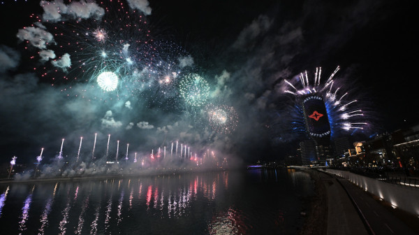 Beograđani i gosti dočekali Novu 2026. uz raskošni svetlosno-pirotehnički spektakl FOTO/VIDEO