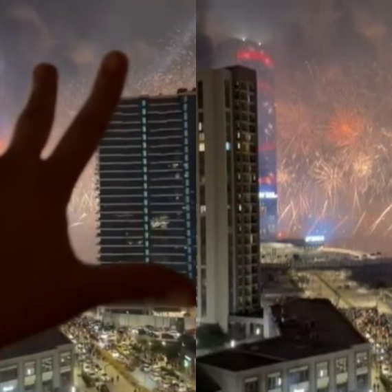 Vučić se oglasio posle ponoći: "Srećna Nova godina" VIDEO