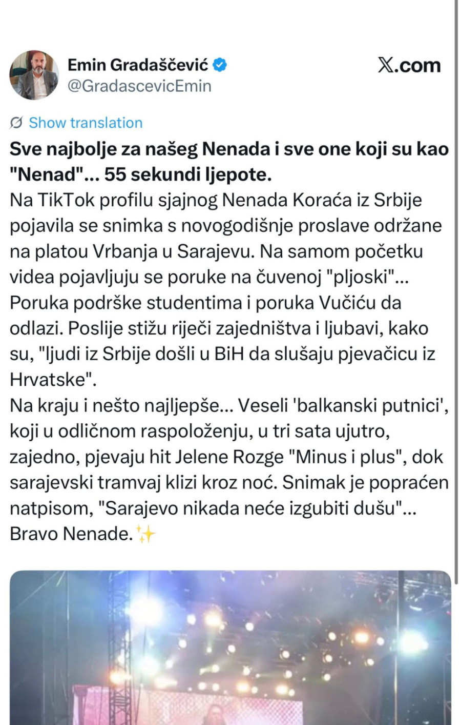 Blokaderi i u Novu godinu ušli sa mržnjom prema Srbiji i Vučiću FOTO/VIDEO