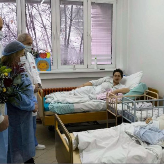 Vasilije i Đurđina su prve bebe rođene ove godine u Gornjem Milanovcu