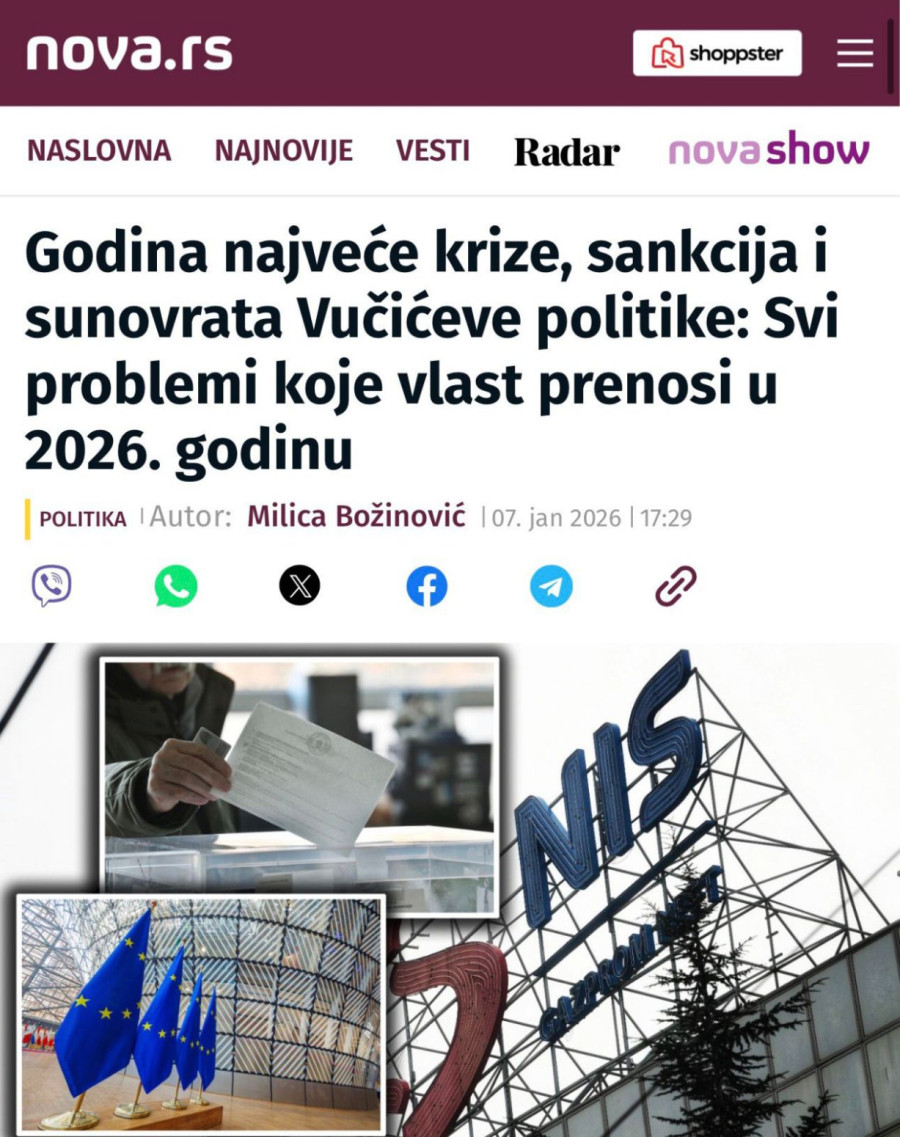 Brnabić: Blokaderi napadaju Vučića i za Božić; Eto, to je ta razlika među nama FOTO