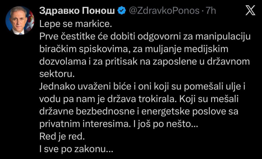 Brnabić: Blokaderi napadaju Vučića i za Božić; Eto, to je ta razlika među nama FOTO