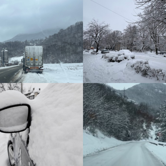 Srbija pod snegom – veje satima; Novo upozorenje: Tek će biti ledeno FOTO/VIDEO