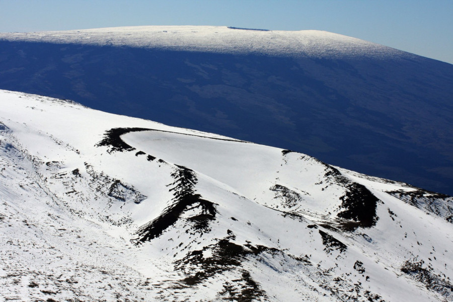 Pao sneg na Havajima FOTO/VIDEO
