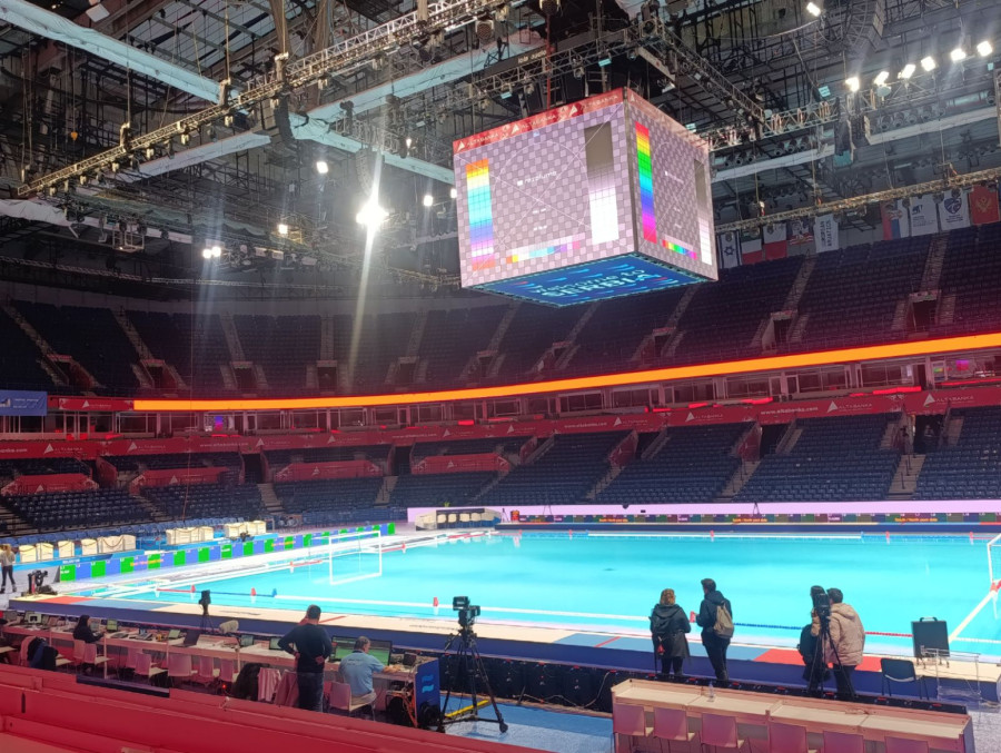 Vaterpolo hram u Beogradu čeka krunisanje šampiona FOTO/VIDEO