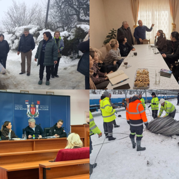 Ministarka Mesarović na terenu sa građanima: Nema spavanja, ne stajemo dok svi ne dobiju struju FOTO