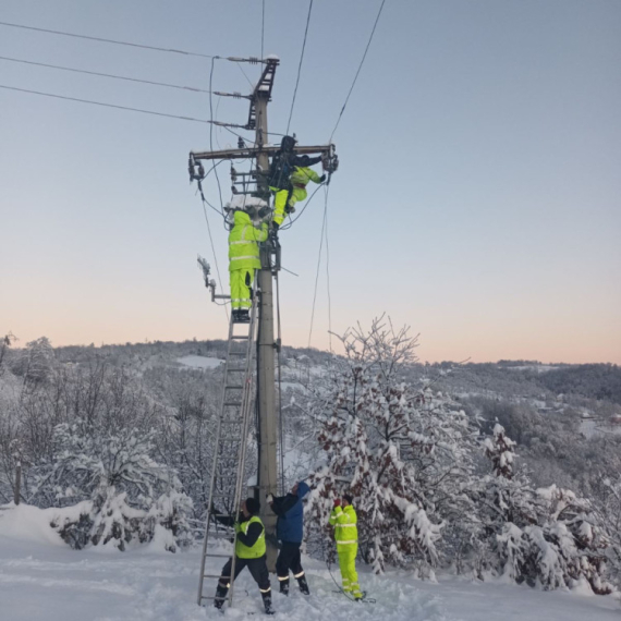 Na teritoriji Valjeva od 18 časova svi potrošači imaju struju
