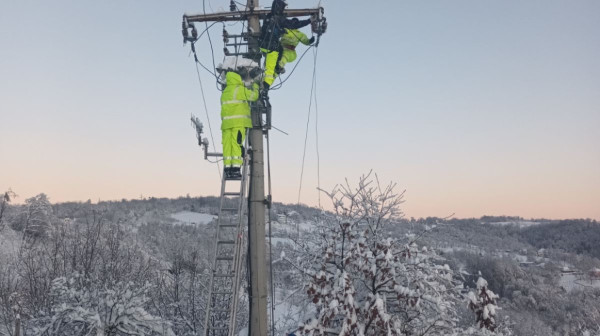 Na teritoriji Valjeva od 18 časova svi potrošači imaju struju