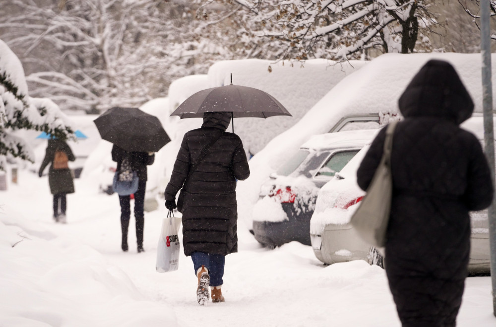 Cela Srbija u minusu; Izmereno minus 17 stepeni; Izdato upozorenje